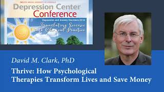 David M. Clark, Ph.D. Presents at the November 2018 Building Hope Seminar