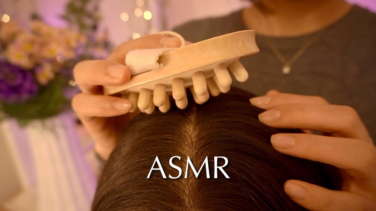 [ASMR] Peaceful Scalp Massage To Relax Yourself | No Talking