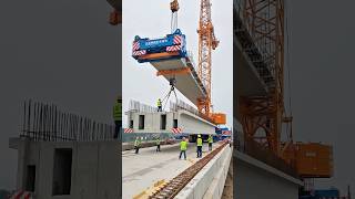 200-Ton Crane Cable Snaps During Bridge Segment Lift Operation
