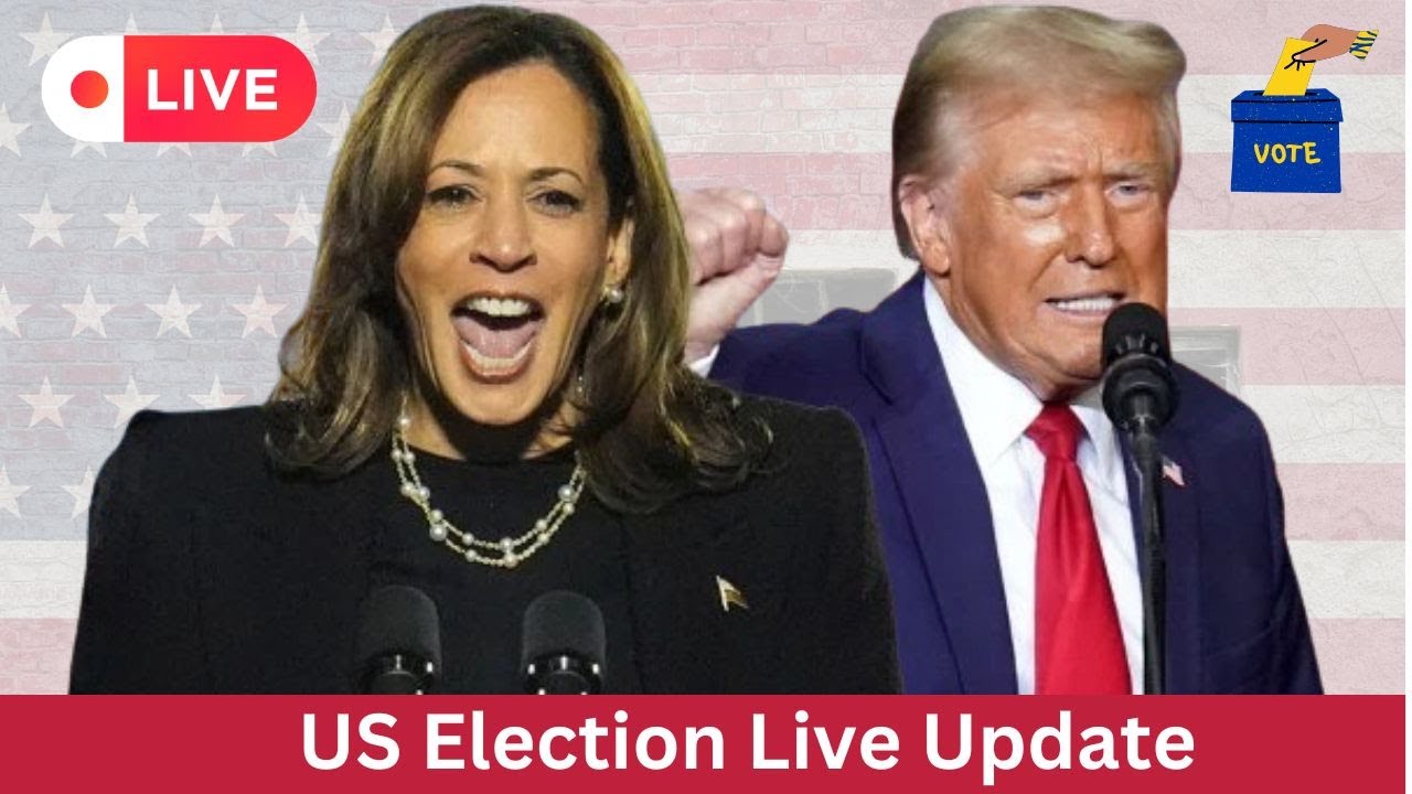 US Election Live Update 2024 || Trump vs Harris Vote Result Now || who ...