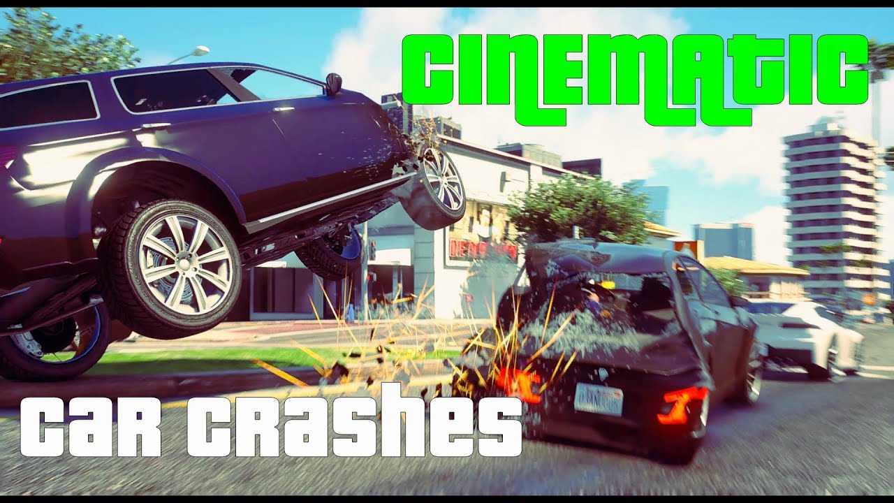 GTA 5 Cinematic Car Crashes p 20 - YouTube