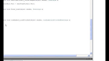 C# link label, crate a form