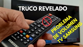 CÓMO SOLUCIONAR PROBLEMAS DE VOLUMEN EN UN TELEVISOR SAMSUNG TODOS LOS MODELOS