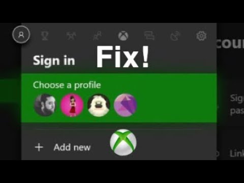 Xbox One HOW TO FIX | Can’t sign in