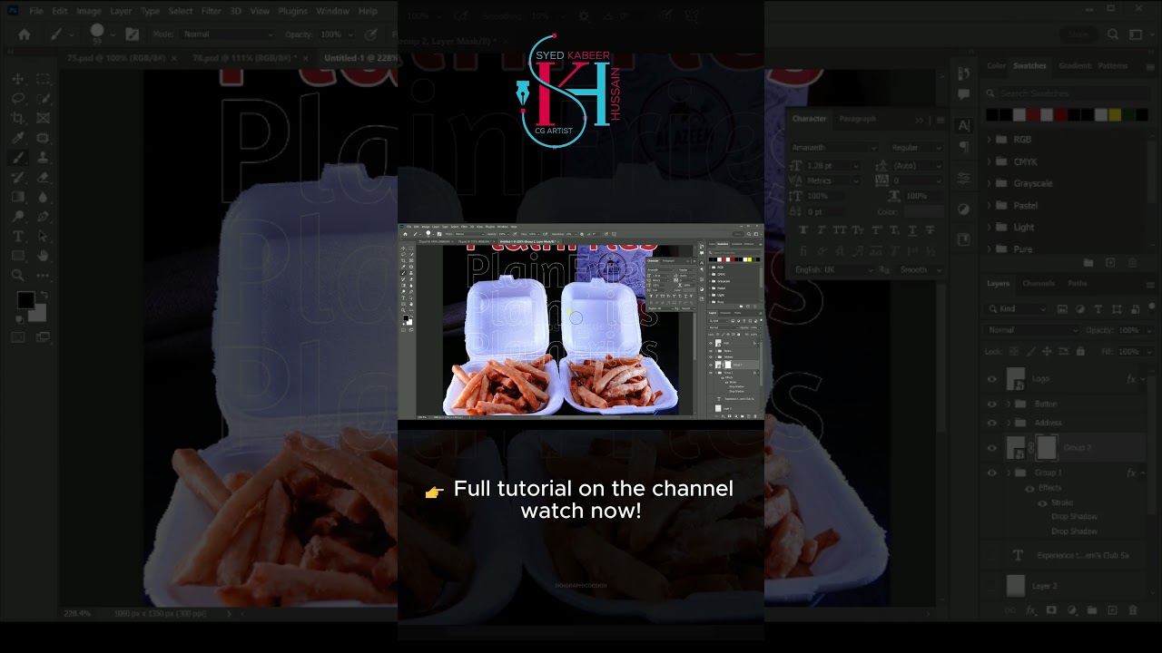 Creative Food Ad for Social Media ✨