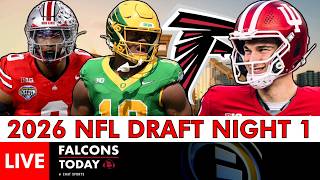 🚨Atlanta Falcons NFL Draft Live Stream  2026 NFL Draft Round 1 Analysis &amp; Pick Tracker