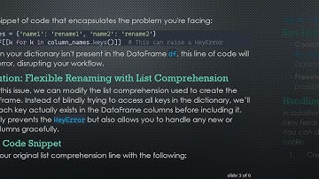 How to Add Logic to List Comprehension When Renaming Columns in Pandas DataFrames
