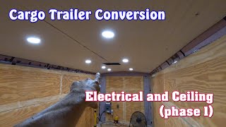 Electrical and Ceiling | Cargo Trailer Conversion [Episode 2]