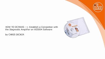 How to: Establish a connection with the Diagnostic Amplifier On VSE004 Software