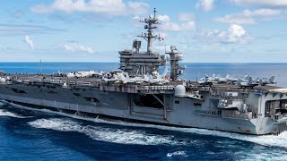 Uss Carl Vinson Cvn-70 Is The Third Nimitz-Cl Aircraft Carrier Of The United States Navy.