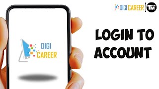 How to login to Digicareer Account (2024) screenshot 3