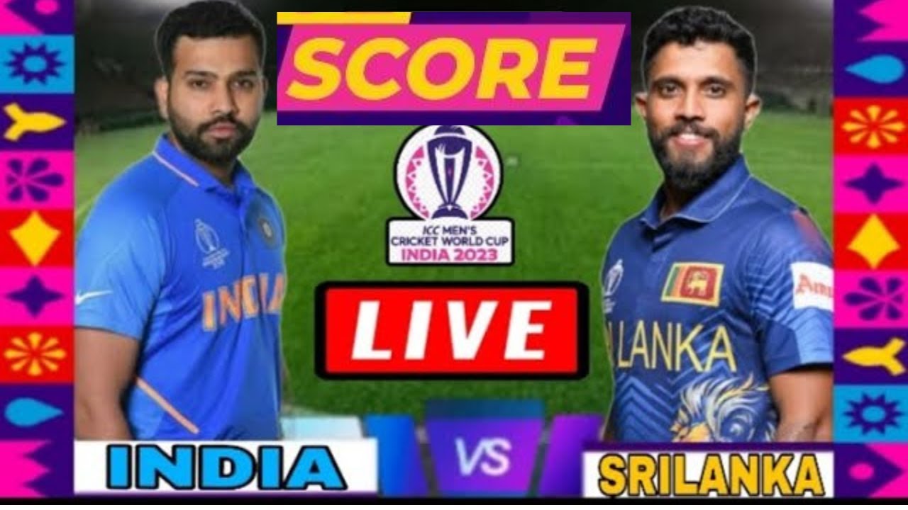 India vs Sri Lanka, 33rd Match Live Cricket Score, Commentary। ICC
