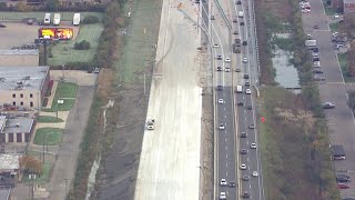 A view of I-75 in Metro Detroit ahead of weekend construction (Nov. 5, 2021)