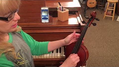 Tuning Violins, Violas and Cellos