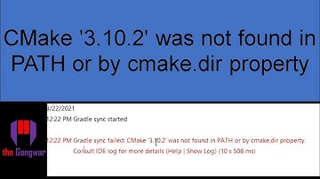 Error : CMake 