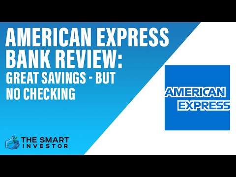 American Express Bank Review:  Great Savings - But No Checking