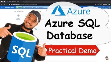 4. Azure SQL Database Concept + Practical Demo (DBaaS) | Using Azure Data Studio Connect AzureSQL DB