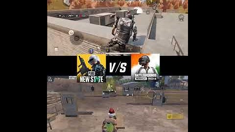 pubg new state vs bgmi smoke Grenade test part 1 #shorts#youtubeshorts