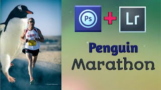 Penguin Marathon | PS Touch Tutorial | Photoshop touch for Android #pstouch