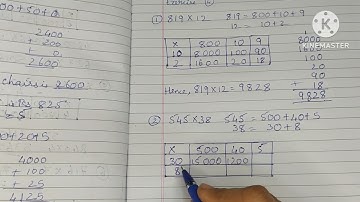 Math std 4 | Page 31 | Multiplication |