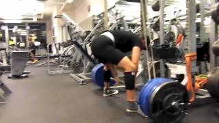Reverse band Sumo Deadlifts