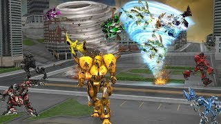 Tornado Robot Battle Transforming: Robot Wars Game Android Gameplay screenshot 1