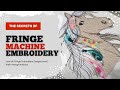 DIY FRINGE Machine Embroidery - How does it work? - Includes Example Stitch-Out
