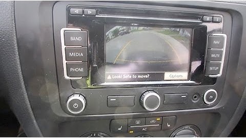 MK6 Jetta Rear View Camera Instal DIY