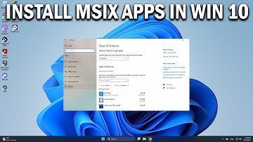 How To Install MSIX Package Desktop Apps for Windows 10 - Easy Fix