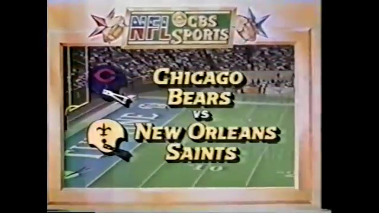 1983 09 18 Chicago Bears Vs New Orleans Saints YouTube 1983-09-18-chicago-bears-vs-new-orleans-saints-youtube