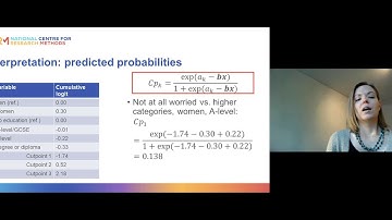Ordinal regression Part 2: Multiple ordinal regression