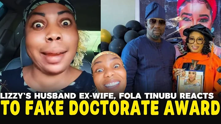 EX-WIFE of LIZZY ANJORIN's Husband, Fola Tinubu Finally Reacts to Her Alleged FAKE Doctorate Degree