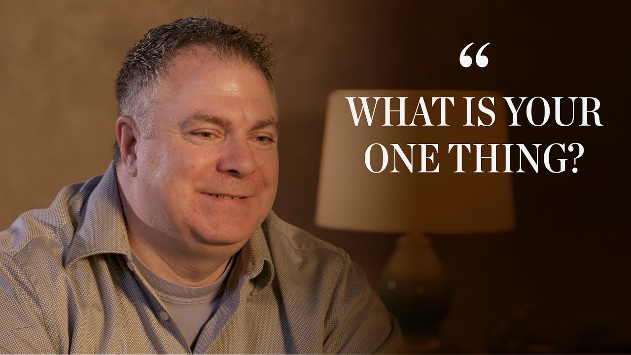 The Rhythm of Life: What Is Your One Thing? - Matthew Kelly - YouTube