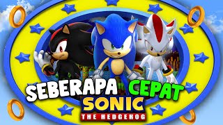 Seberapa cepat sonic the hedgehog?