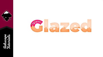 Inkscape Tutorial: Vector Glazed Donut Text Effect Logo (Episode #54) @ Ardent Designs