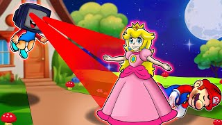 Peach Saves Mario - I'm Sorry, Don't Leave Me | Funny Animation | The Super Mario Bros. Movie