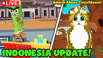 LIVE🔴 Admin Abuse & NEW Update Countdown (Steal A Brainrot) #roblox #stealabrainrot
