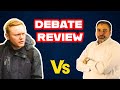 Chris vs fadel soliman  debate review part 1