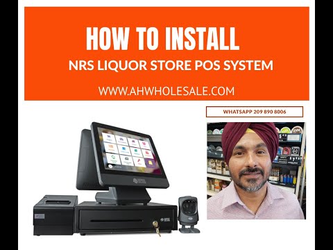 How to Install NRS Plus Liquor Store POS Syatem