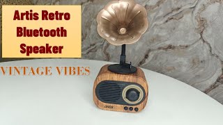 Artis Retro Bluetooth Speaker Unboxing & Honest Sound Test