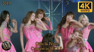 GIRLS' GENERATION (SNSD) | Girls & Peace Concert in SEOUL | Remastered 4K | 5.1 | 60fps ✨