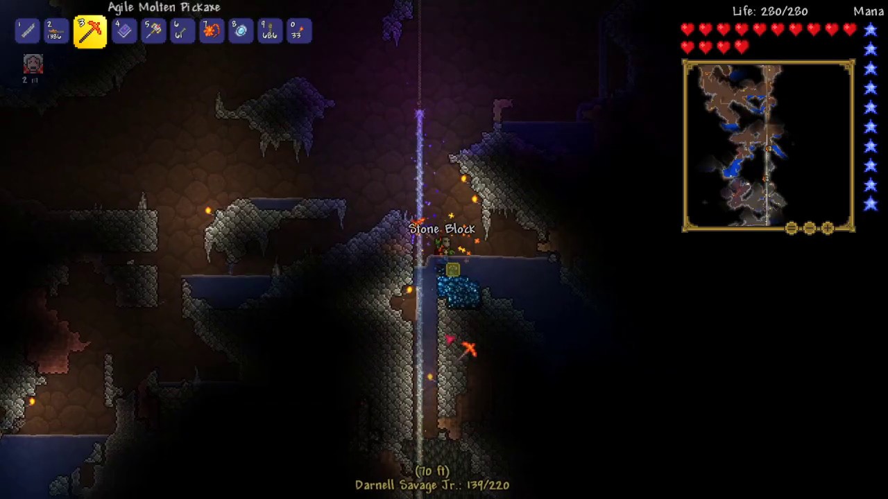 Cobalt Drill and Picaxe!? Terraria 12 YouTube