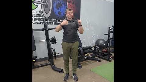 Static Tricep and Lat Stretch (Dave)