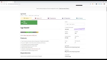 Introduction to ngx toaster