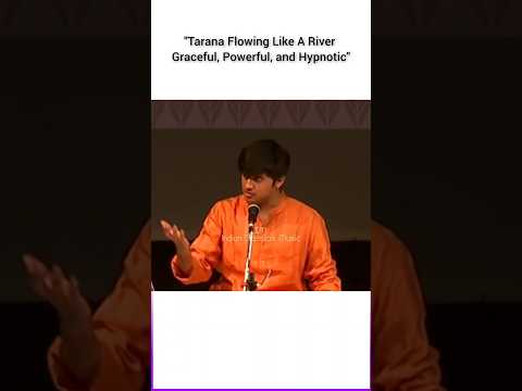Tarana By Aniruddha Aithal Icmvocal Icmtabla Classical Music Shorts