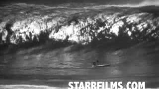 1951 Conquering the Surf short surfing film