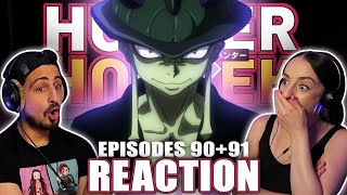 THE KING IS BORN! Hunter x Hunter Episodes 90-91 REACTION!