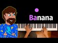 FixPlay - BANANA ● караоке | PIANO_KARAOKE ● ᴴᴰ + НОТЫ & MIDI
