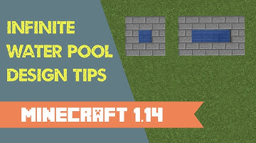 Minecraft Infinite Water Source 1.14 | Design Tips | New Mechanics