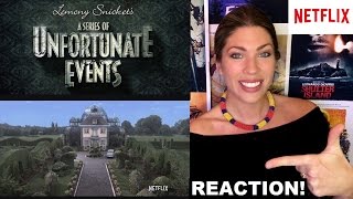 Netflix's A Series of Unfortunate Events -  Trailer - REACTION!!